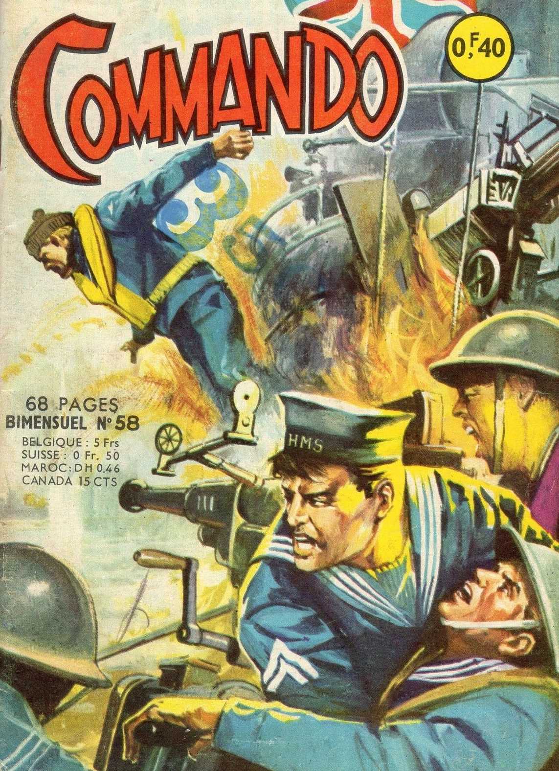 Scan de la Couverture Commando n 58